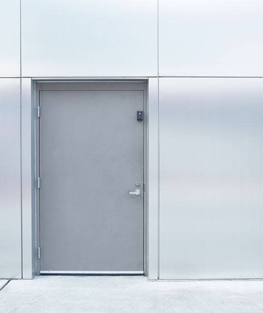 Roller shutter and secure entrance project