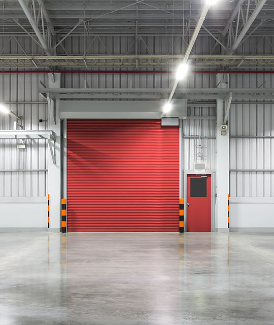 Roller shutter and secure entrance project