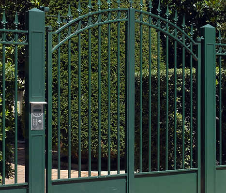Commercial gate and access control installation