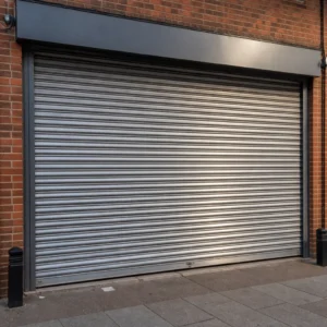 Roller shutter and secure entrance project