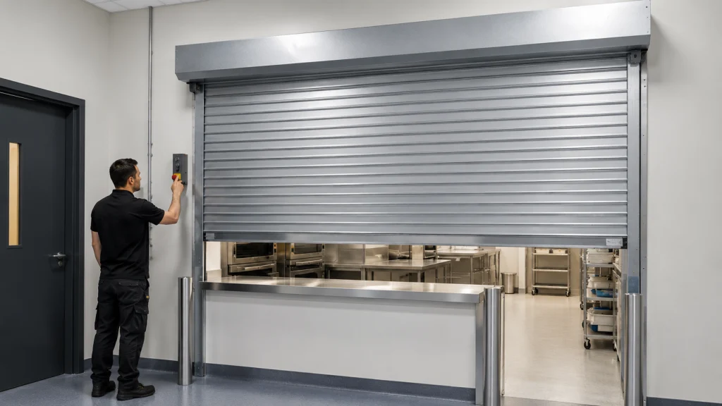 Fire Shutters West Midlands: Where They Matter Most in Kitchens, Warehouses and Mixed-Use Buildings